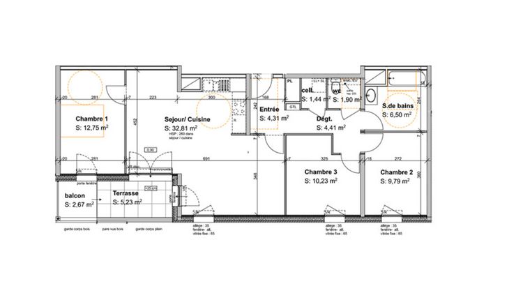 Ma-Cabane - Vente Appartement Angers, 84 m²