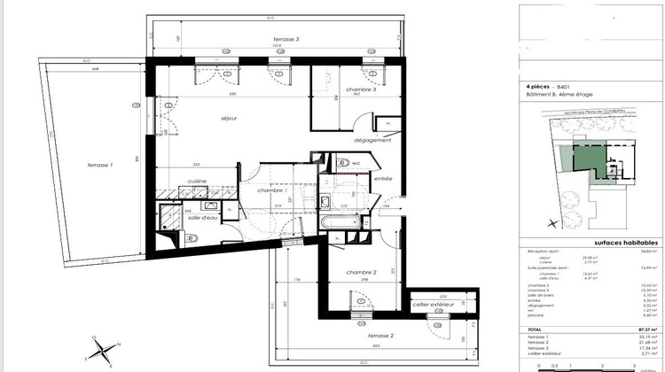 Ma-Cabane - Vente Appartement ANGERS, 87 m²