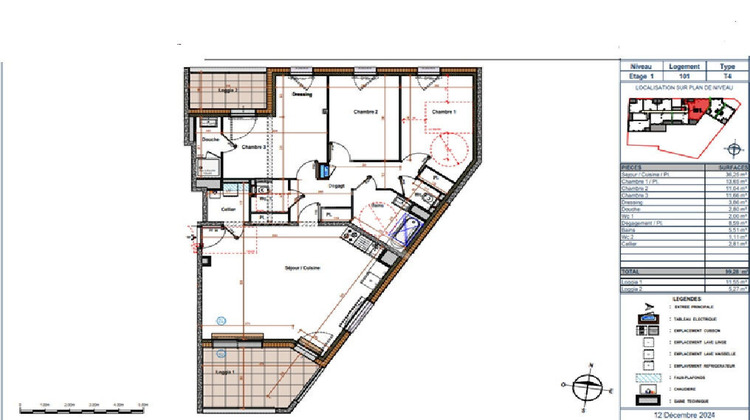 Ma-Cabane - Vente Appartement ANGERS, 99 m²