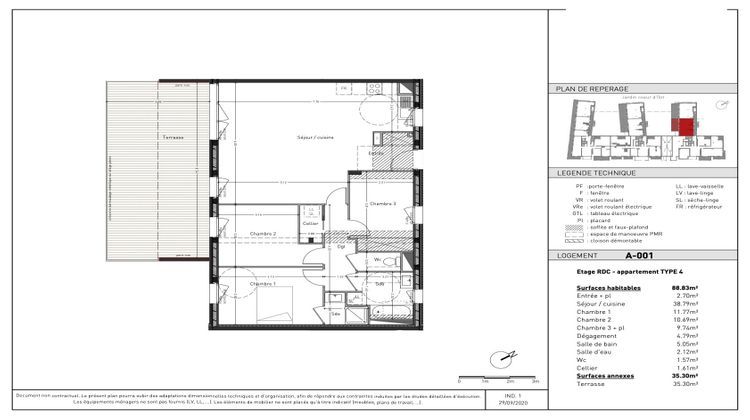 Ma-Cabane - Vente Appartement Angers, 88 m²