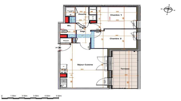 Ma-Cabane - Vente Appartement ANGERS, 54 m²