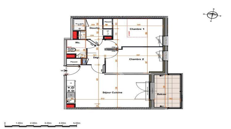 Ma-Cabane - Vente Appartement ANGERS, 53 m²