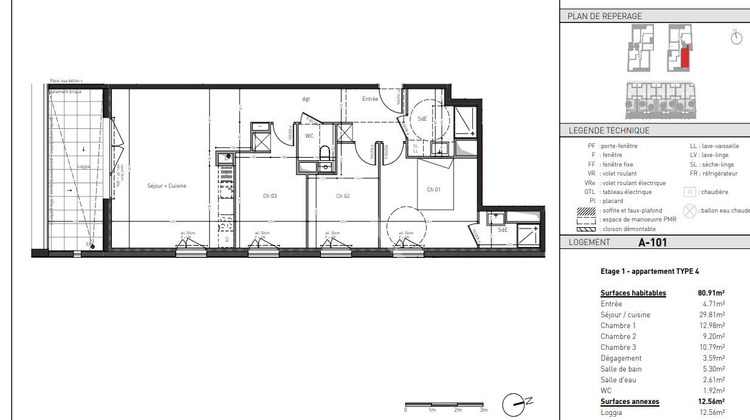 Ma-Cabane - Vente Appartement ANGERS, 80 m²