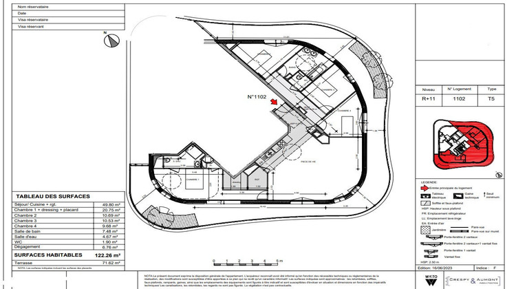 Ma-Cabane - Vente Appartement ANGERS, 122 m²