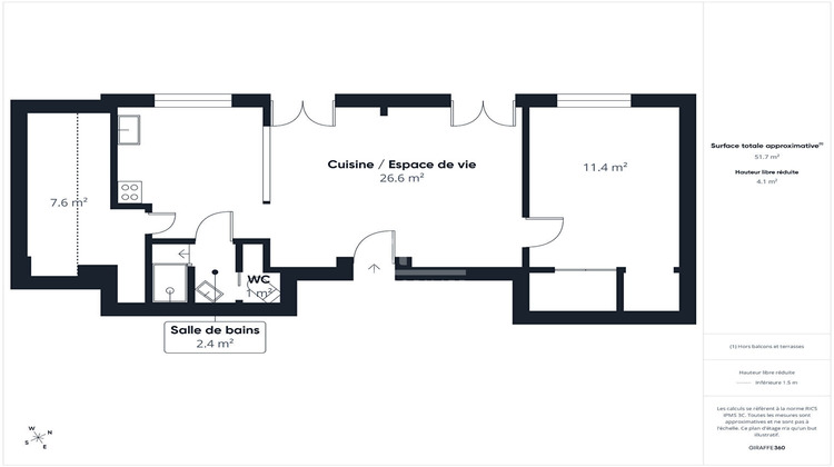 Ma-Cabane - Vente Appartement ANGLET, 41 m²