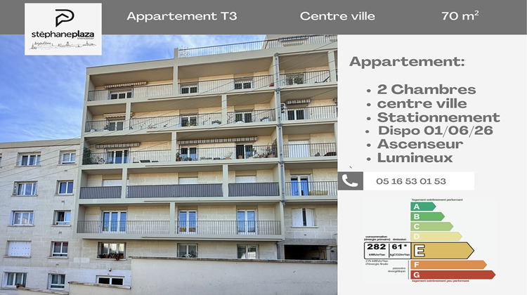 Ma-Cabane - Vente Appartement ANGOULEME, 70 m²