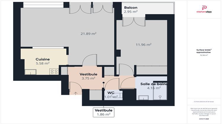 Ma-Cabane - Vente Appartement ANNECY, 51 m²