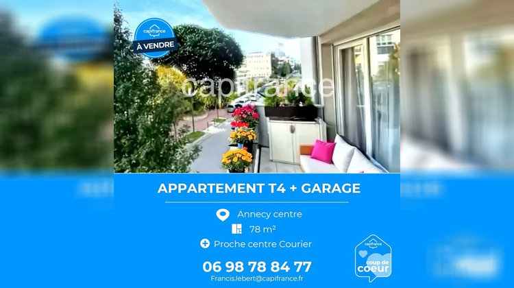 Ma-Cabane - Vente Appartement ANNECY, 78 m²