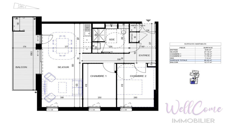Ma-Cabane - Vente Appartement ANNECY, 66 m²