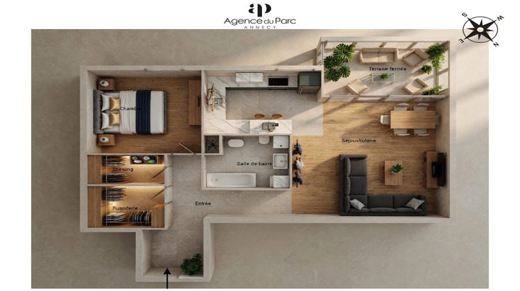 Ma-Cabane - Vente Appartement Annecy, 54 m²