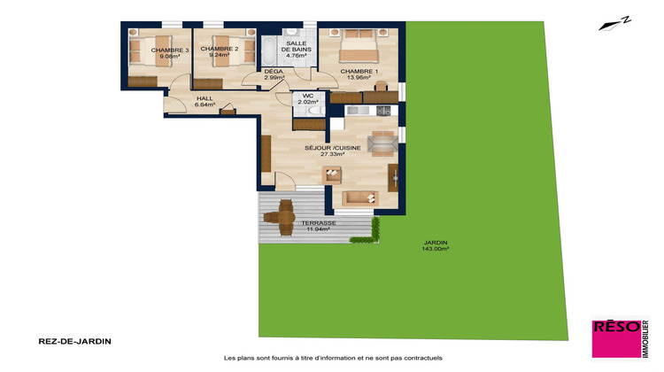 Ma-Cabane - Vente Appartement Annemasse (), 76 m²