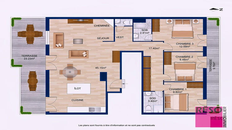 Ma-Cabane - Vente Appartement Annemasse (), 105 m²