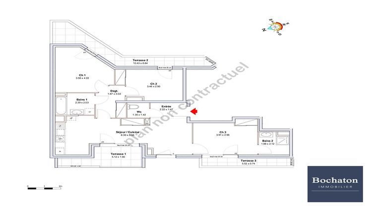 Ma-Cabane - Vente Appartement ANNEMASSE, 77 m²