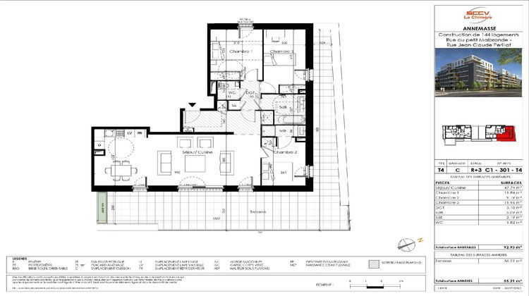 Ma-Cabane - Vente Appartement Annemasse, 92 m²