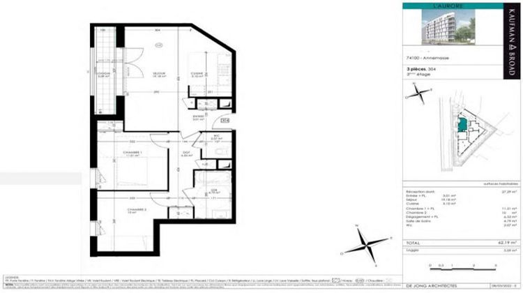 Ma-Cabane - Vente Appartement Annemasse, 62 m²