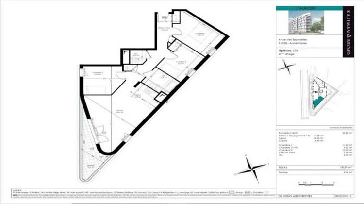 Ma-Cabane - Vente Appartement Annemasse, 78 m²