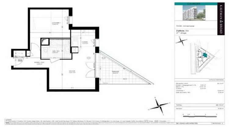 Ma-Cabane - Vente Appartement Annemasse, 44 m²