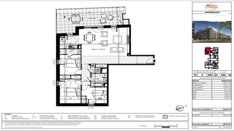 Ma-Cabane - Vente Appartement Annemasse, 96 m²