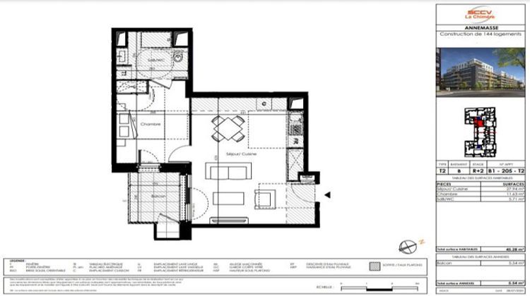 Ma-Cabane - Vente Appartement Annemasse, 45 m²