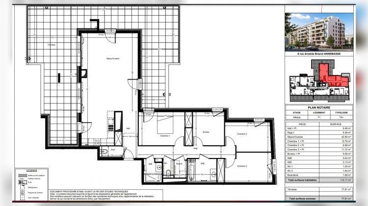 Ma-Cabane - Vente Appartement Annemasse, 115 m²