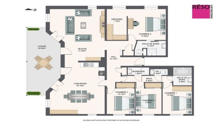 Ma-Cabane - Vente Appartement ANNEMASSE, 146 m²