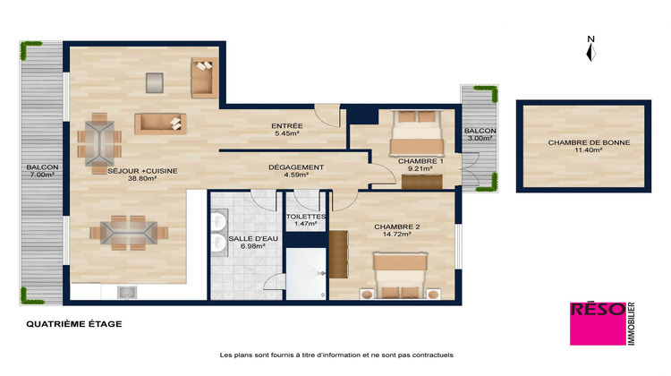 Ma-Cabane - Vente Appartement Annemasse, 81 m²