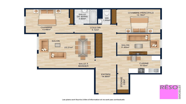 Ma-Cabane - Vente Appartement Annemasse, 96 m²