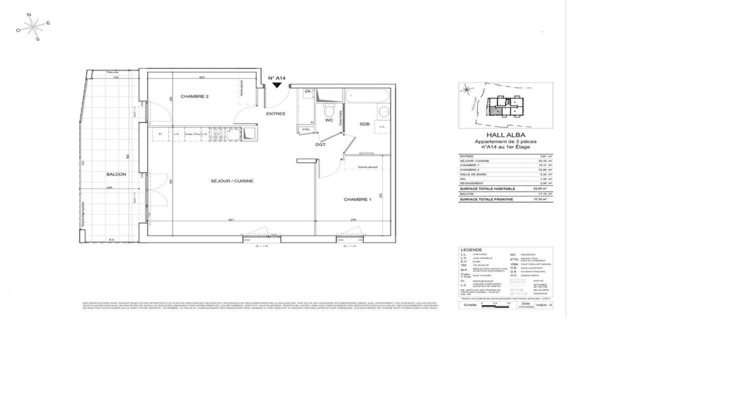 Ma-Cabane - Vente Appartement ANNEMASSE, 62 m²