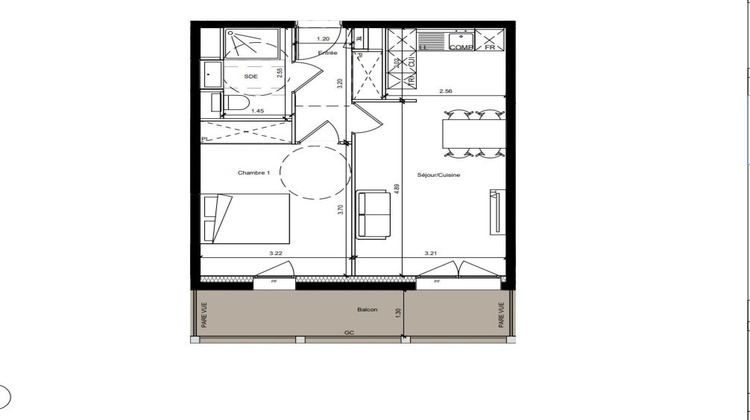Ma-Cabane - Vente Appartement Annemasse, 43 m²