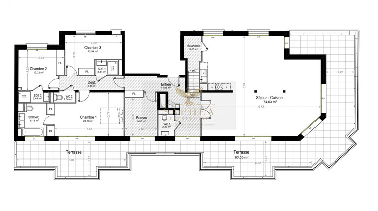 Ma-Cabane - Vente Appartement Antibes (), 168 m²