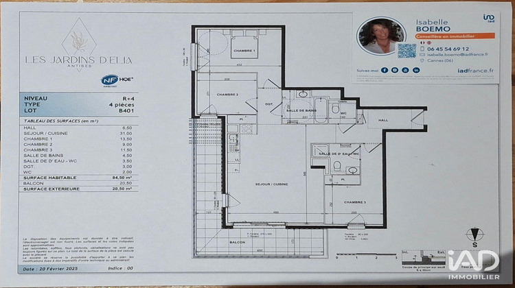 Ma-Cabane - Vente Appartement Antibes, 85 m²
