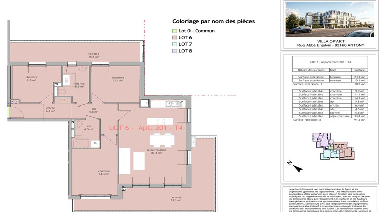 Ma-Cabane - Vente Appartement ANTONY, 91 m²