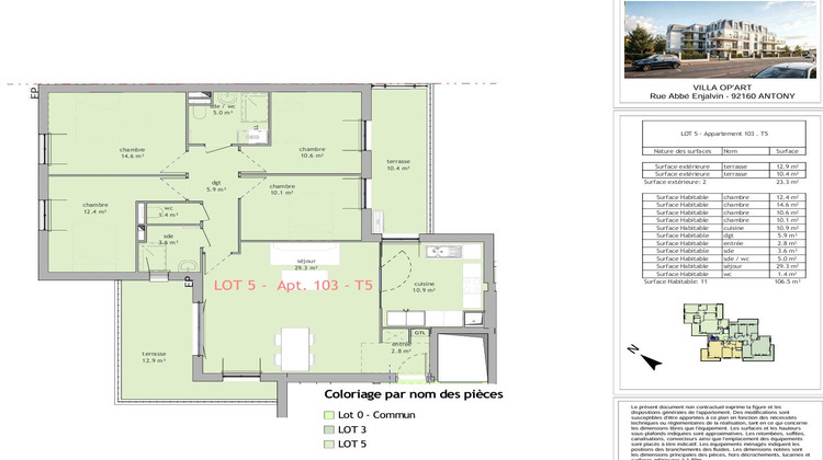 Ma-Cabane - Vente Appartement ANTONY, 106 m²