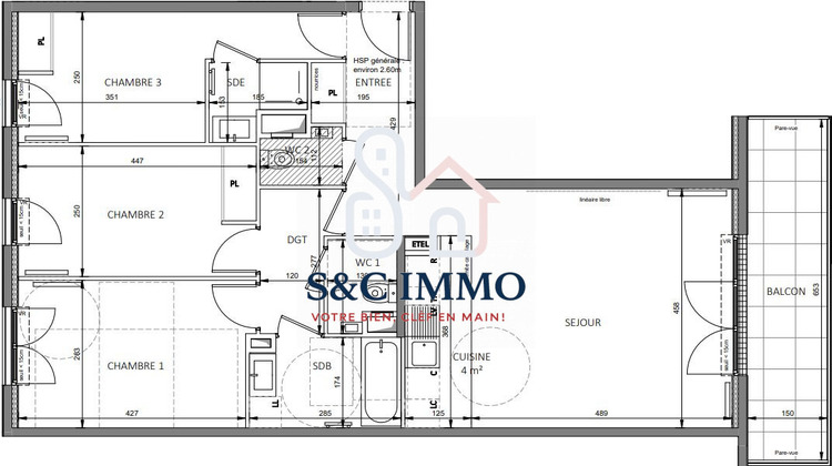 Ma-Cabane - Vente Appartement Antony, 82 m²