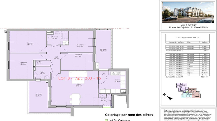 Ma-Cabane - Vente Appartement ANTONY, 106 m²