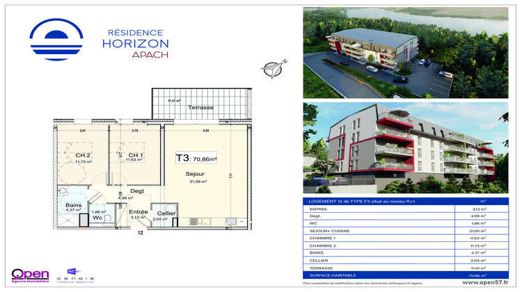 Ma-Cabane - Vente Appartement Apach, 70 m²