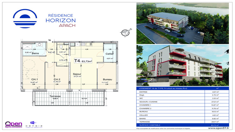 Ma-Cabane - Vente Appartement Apach, 83 m²
