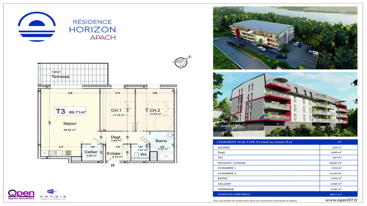 Ma-Cabane - Vente Appartement Apach, 69 m²