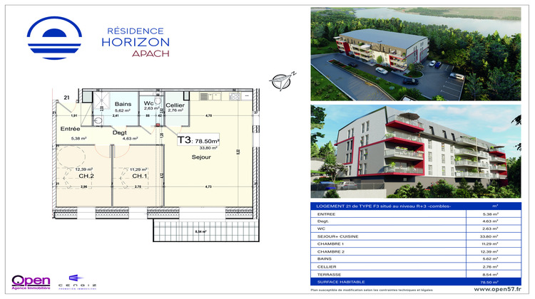 Ma-Cabane - Vente Appartement Apach, 78 m²