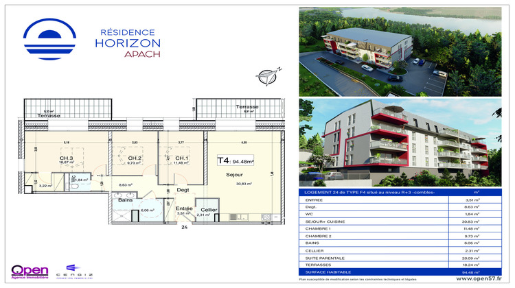 Ma-Cabane - Vente Appartement Apach, 94 m²