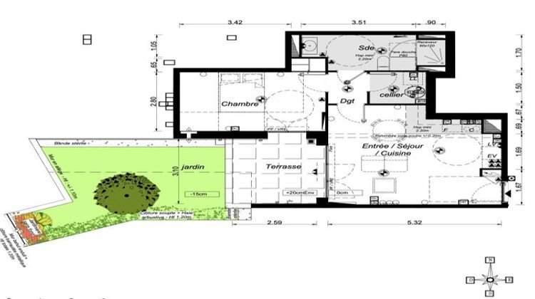 Ma-Cabane - Vente Appartement Arcachon, 47 m²