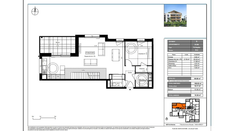 Ma-Cabane - Vente Appartement ARCHAMPS, 100 m²
