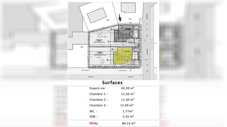 Ma-Cabane - Vente Appartement Arçonnay, 84 m²