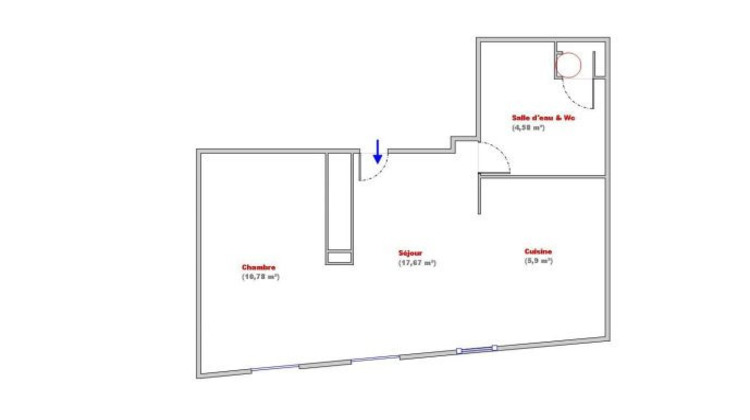 Ma-Cabane - Vente Appartement Arcueil, 39 m²