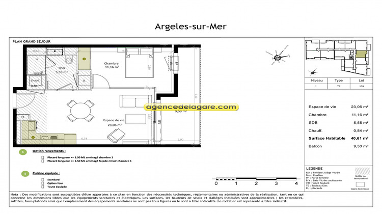 Ma-Cabane - Vente Appartement Argelès-sur-Mer, 40 m²