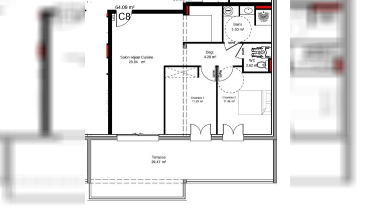 Ma-Cabane - Vente Appartement Argeles-sur-Mer, 63 m²