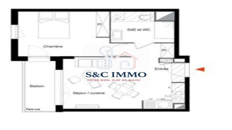 Ma-Cabane - Vente Appartement Argenteuil (), 40 m²