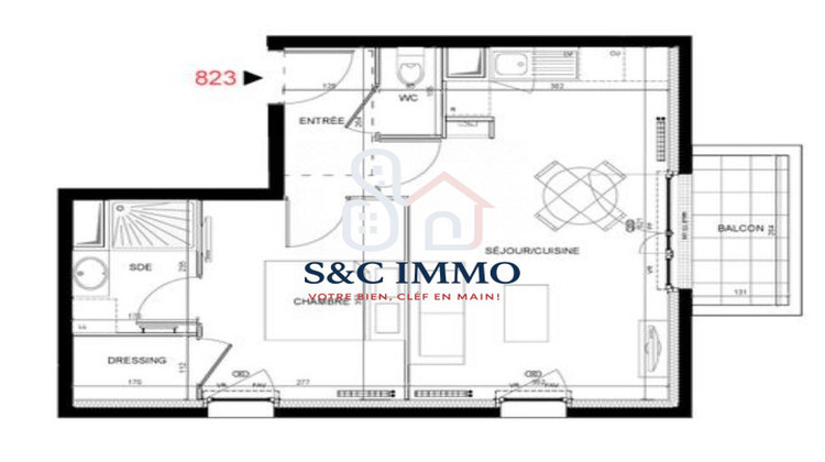 Ma-Cabane - Vente Appartement Argenteuil (), 40 m²