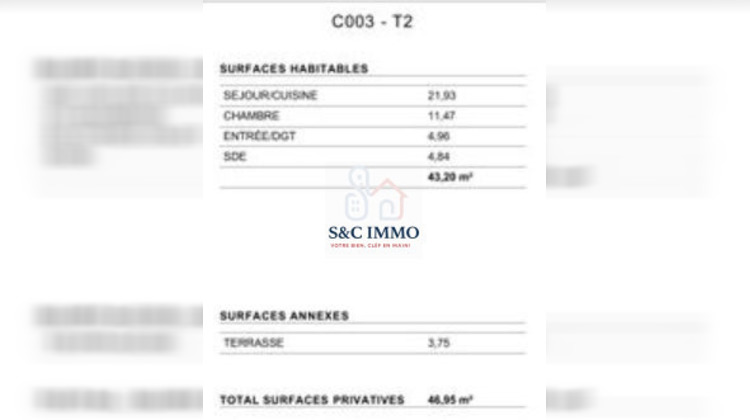 Ma-Cabane - Vente Appartement Argenteuil (), 43 m²