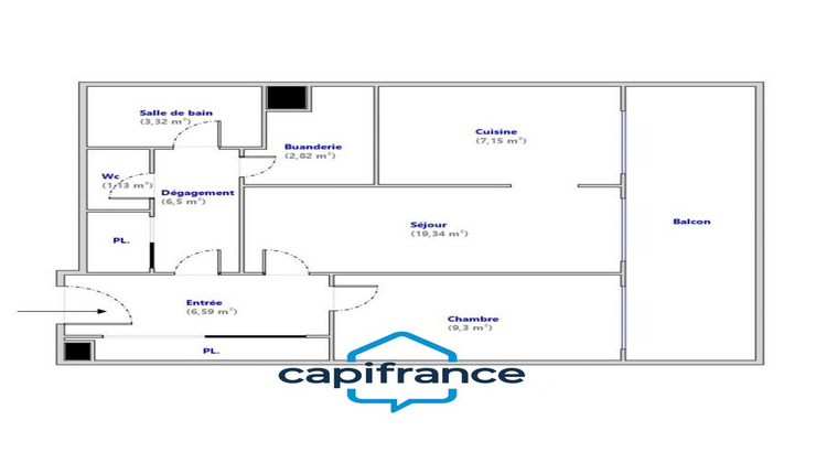 Ma-Cabane - Vente Appartement ARGENTEUIL, 56 m²